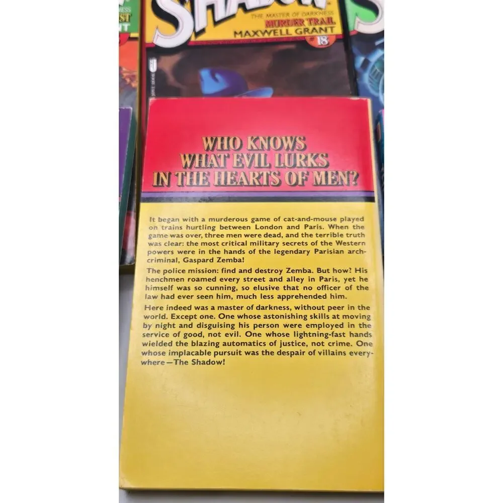 Maxwell Grant Shadow Series Book Set VINTAGE